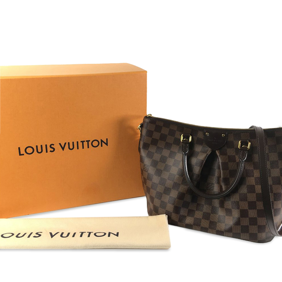 Pre-Loved Louis Vuitton Damier Ebene Siena MM - Picture 11 of 11